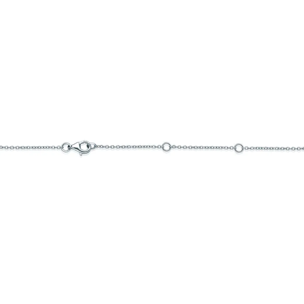 18KW SERENA DIAMOND STATION NECKLACE 2.00CT