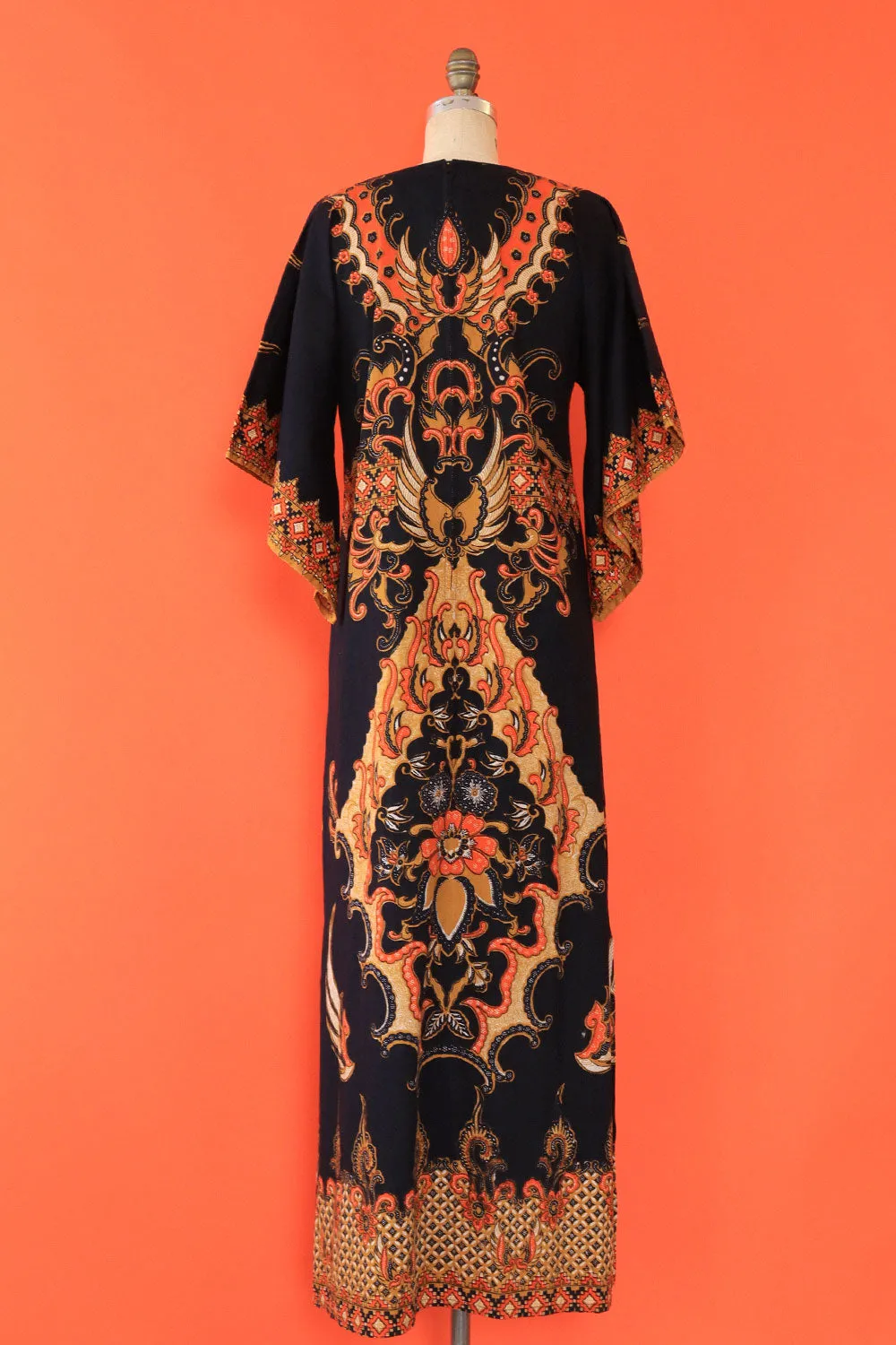 70s Desert Nights Caftan Dress M