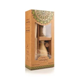 Amogha Reed Diffuser | Diffuser Oil | Multiple Fragrances | 5 x 2 x 11 inches