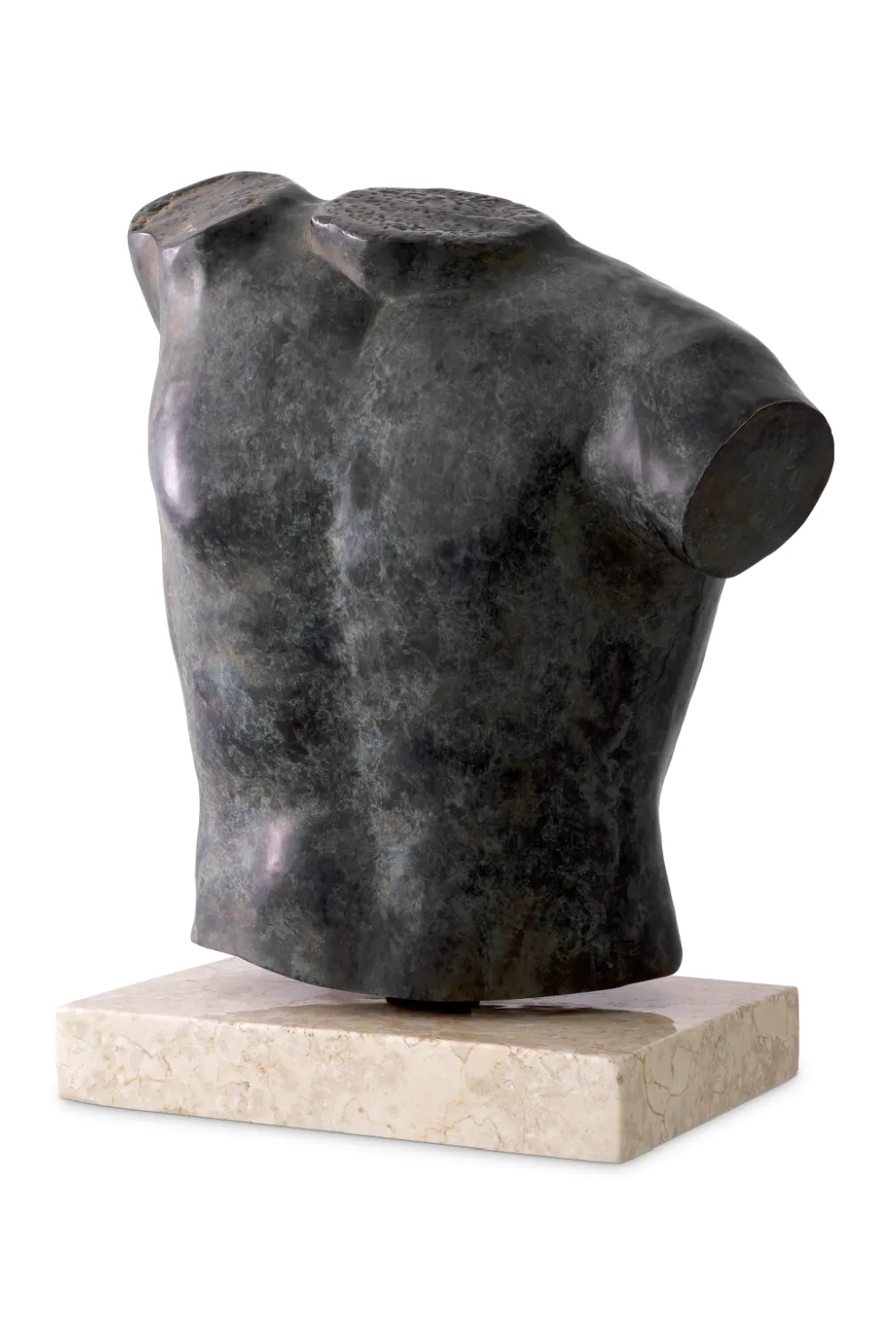 Antique Bronze Torso Sculpture | Eichholtz Agathos