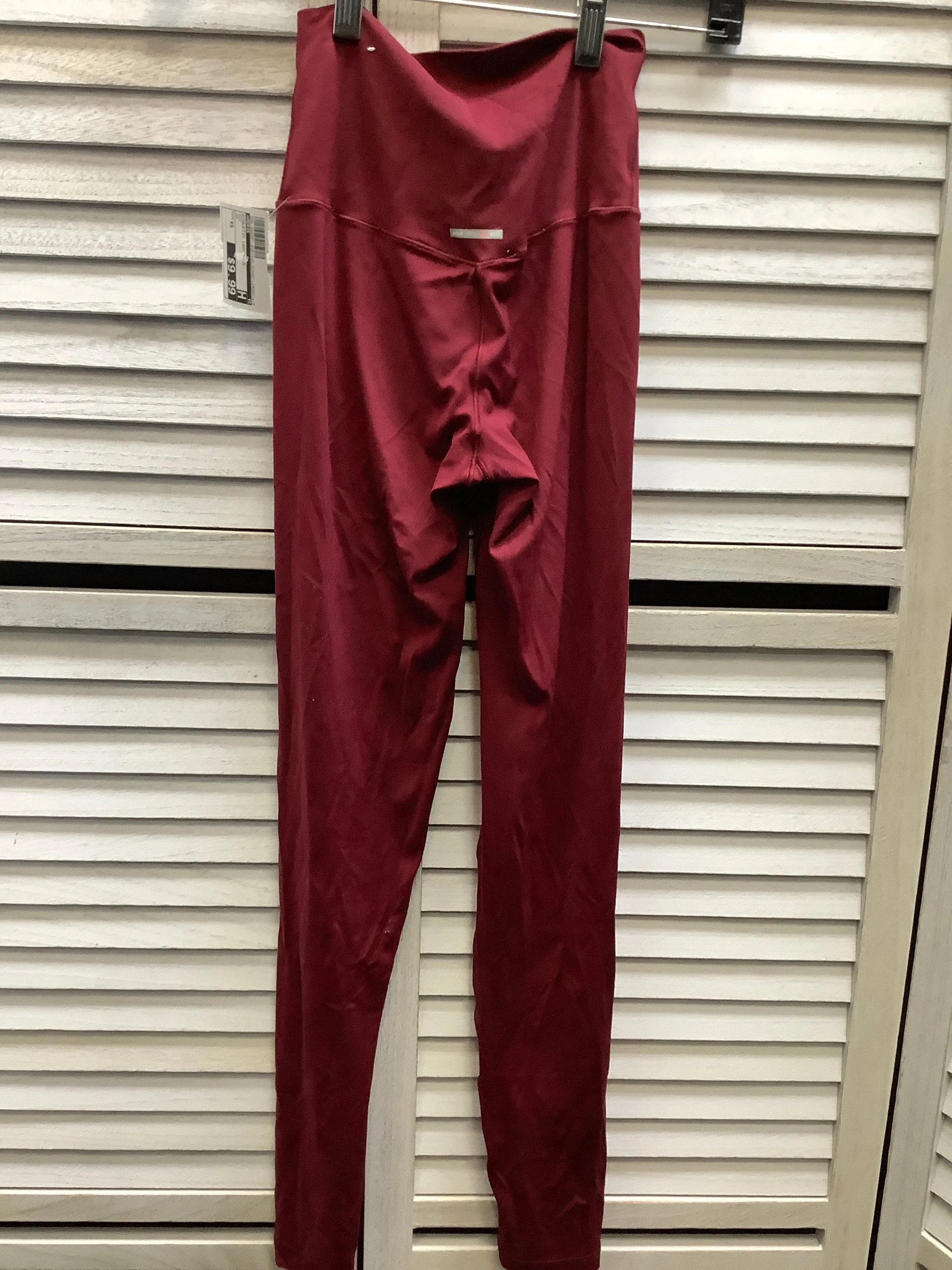 Athletic Leggings By Aerie In Red, Size: Xs