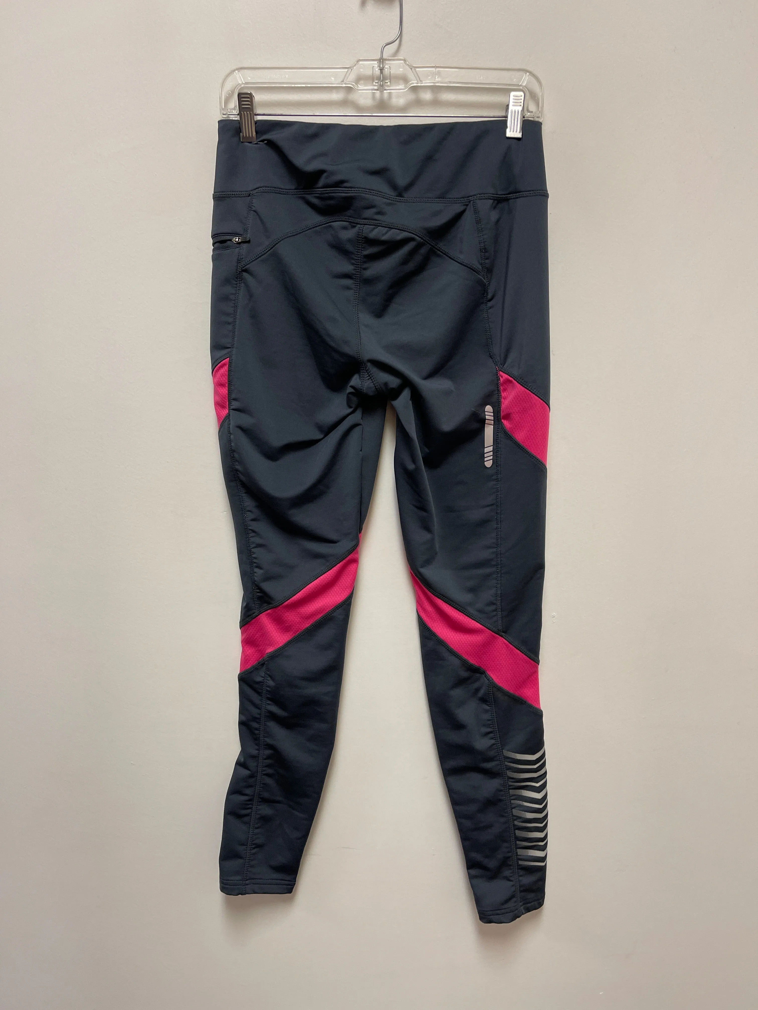 Athletic Leggings By Bcg In Grey & Pink, Size: M