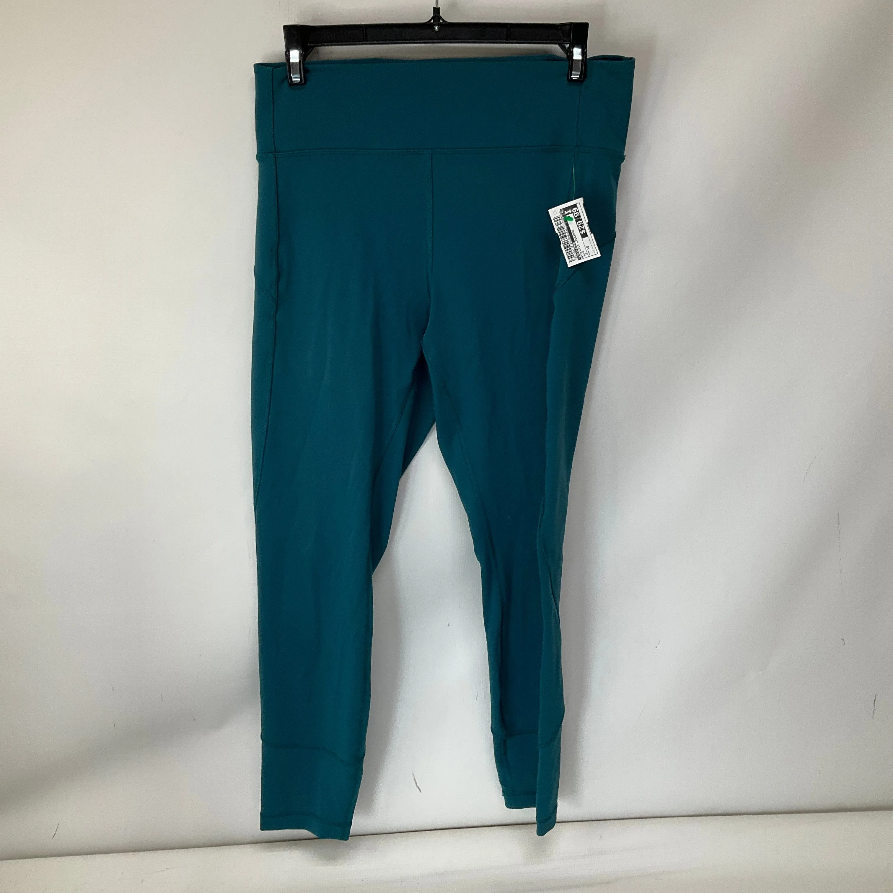 Athletic Leggings By Lululemon In Blue, Size: 10