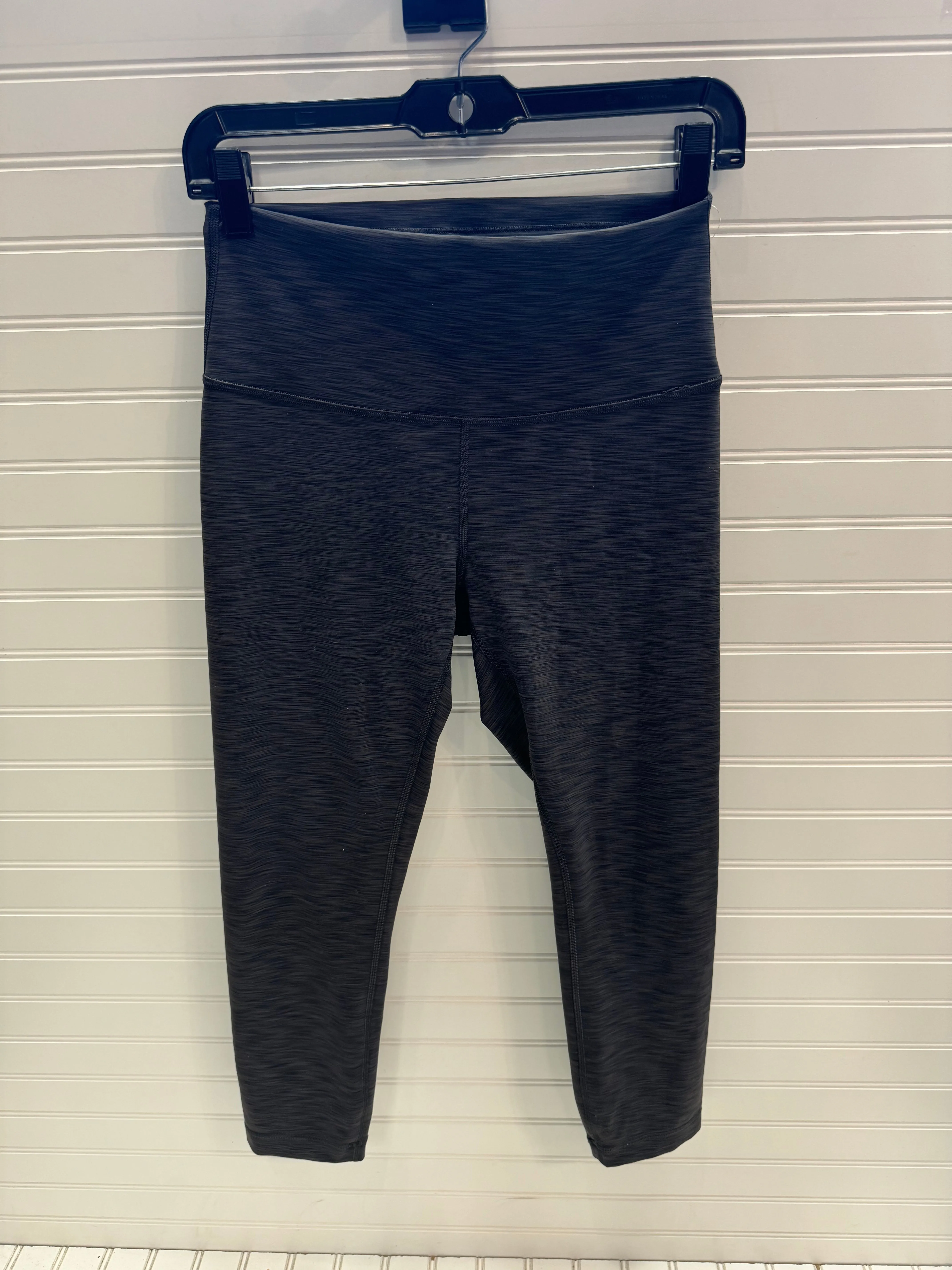 Athletic Leggings Capris By Lululemon In Grey, Size: 8