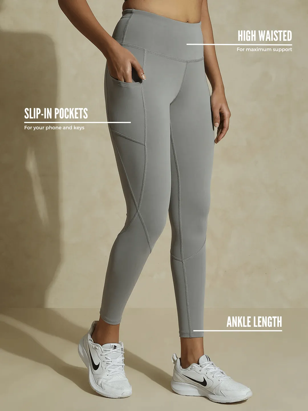 Aura Leggings Cloud Grey