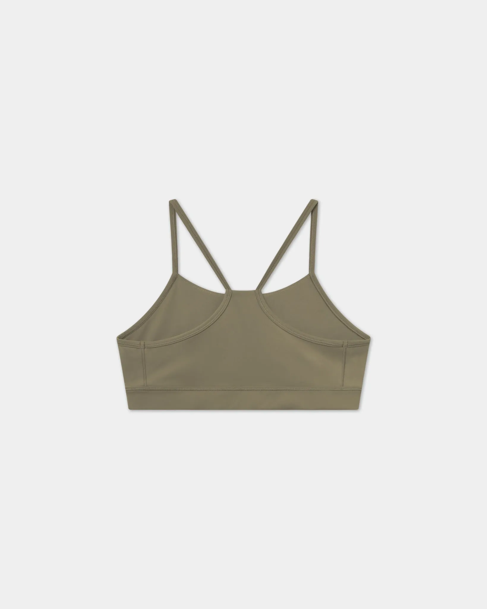 Barb Sports Bra, Women - Stone Gray