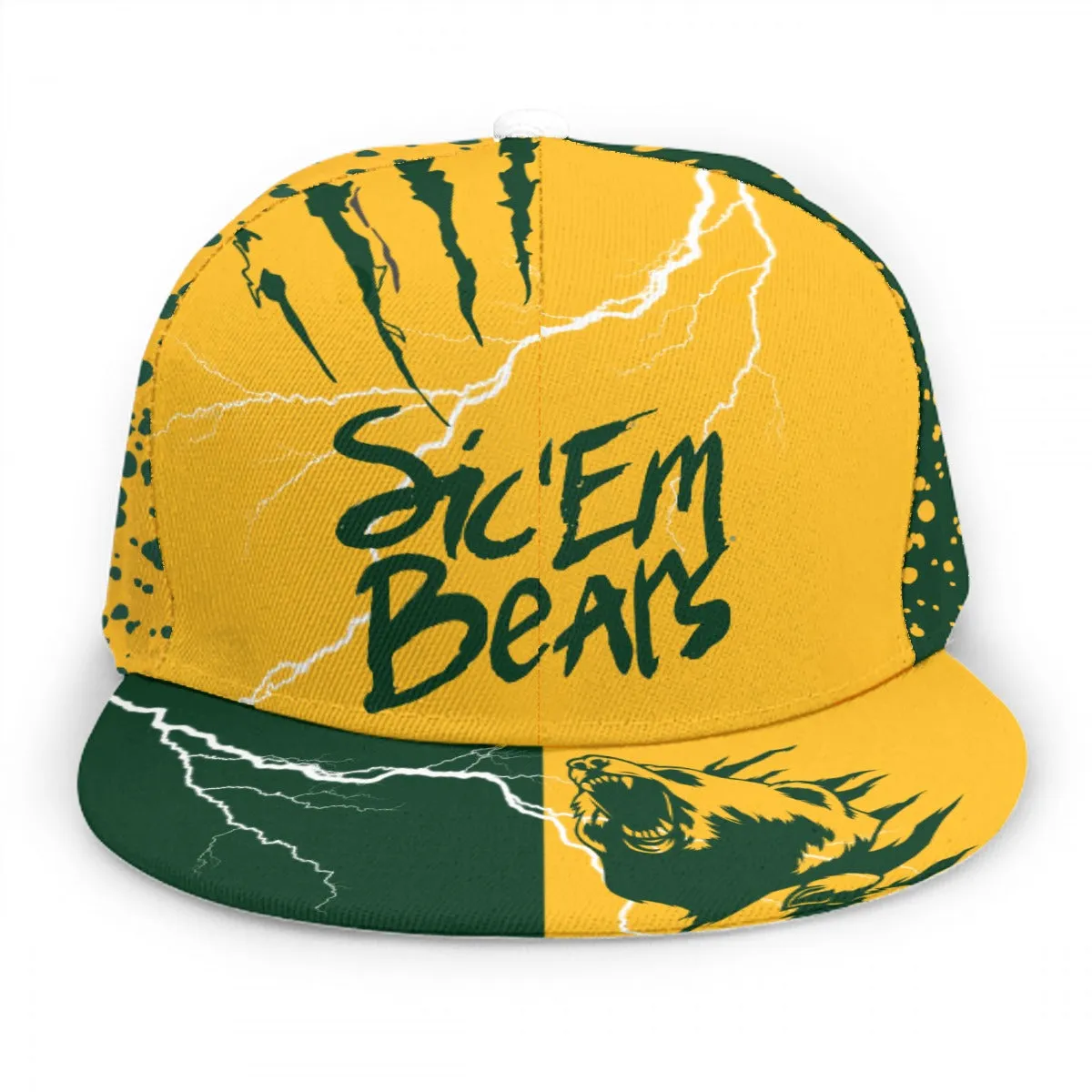 Baylor Baseball Cap With Flat Brim