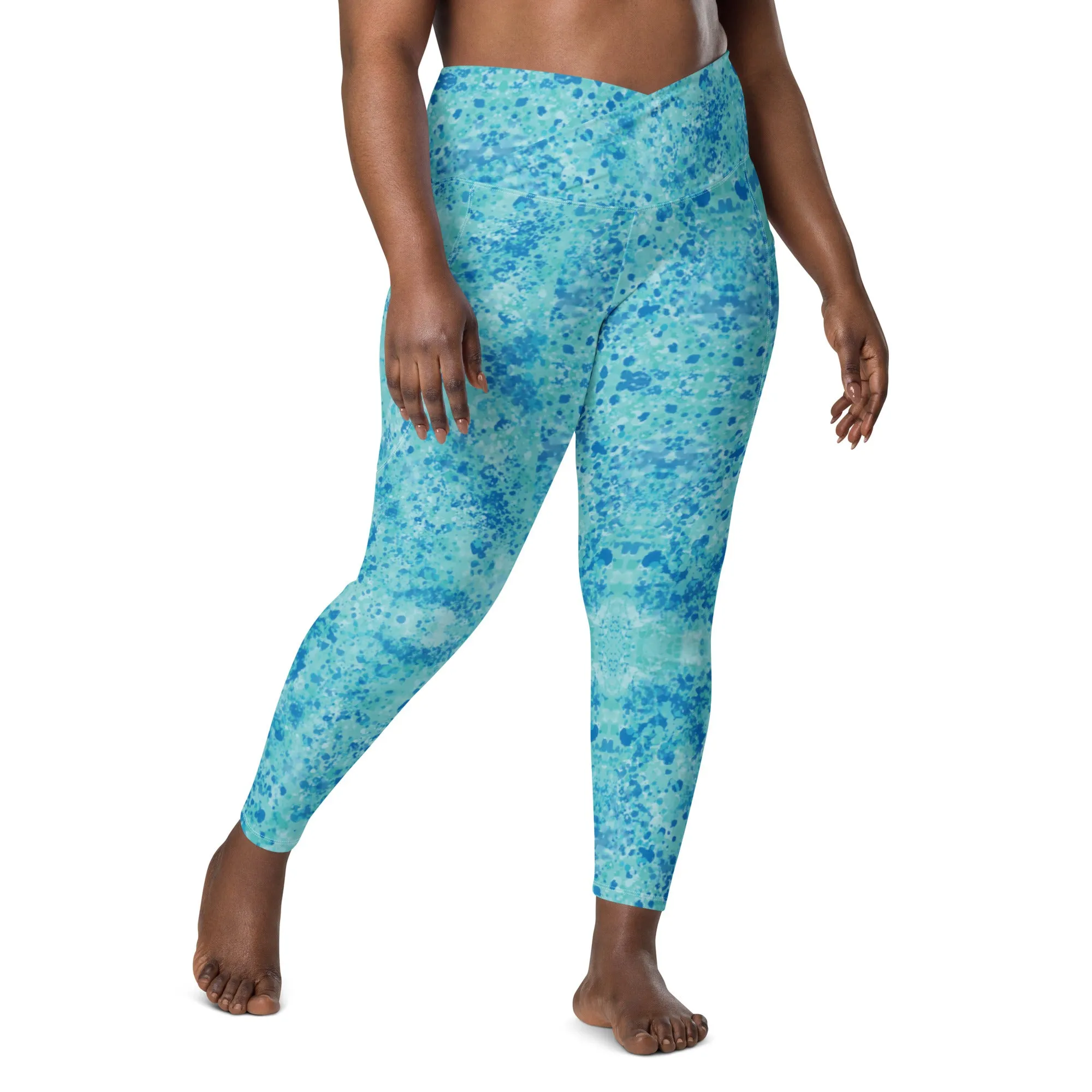 Blue Waters Crossover leggings with pockets