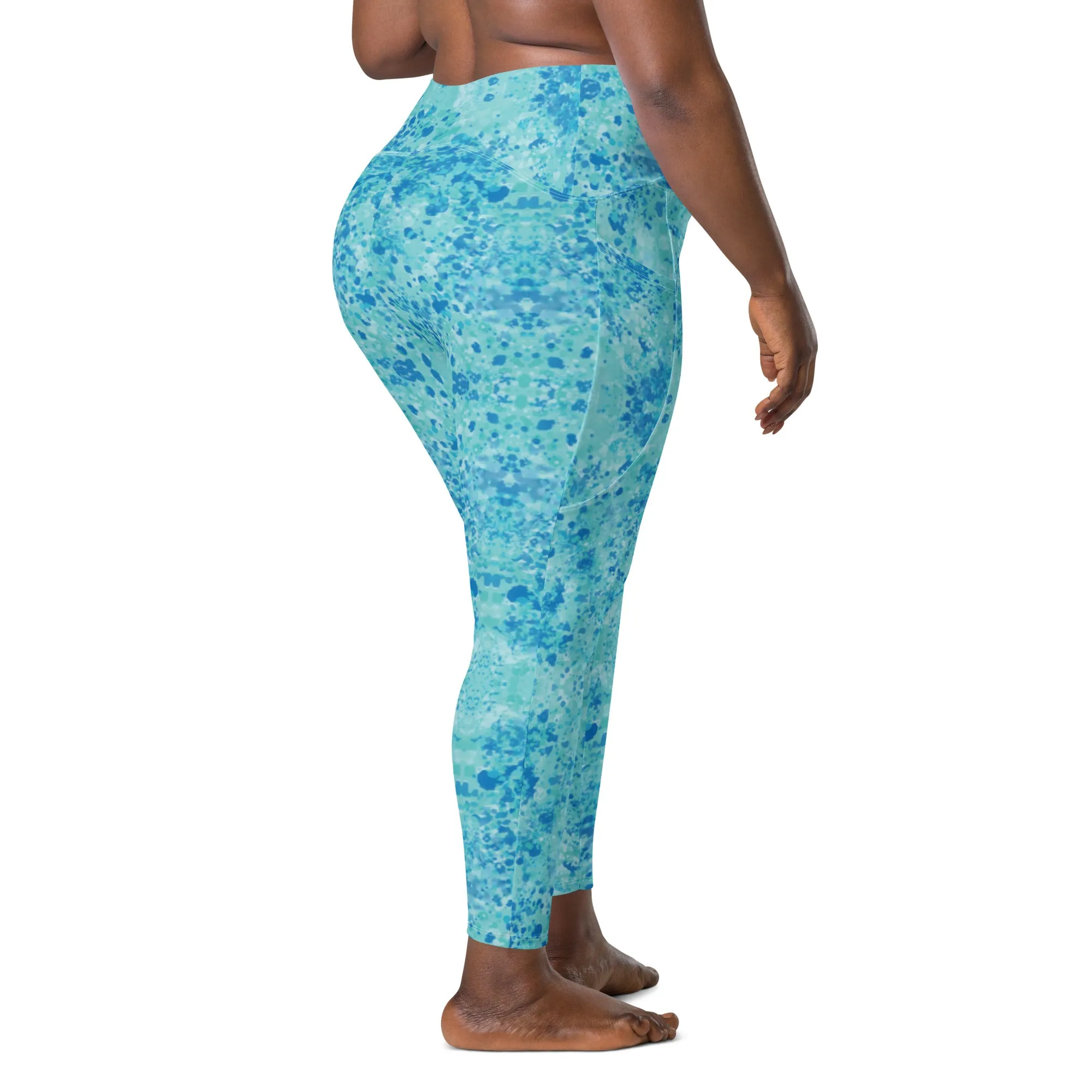 Blue Waters Crossover leggings with pockets