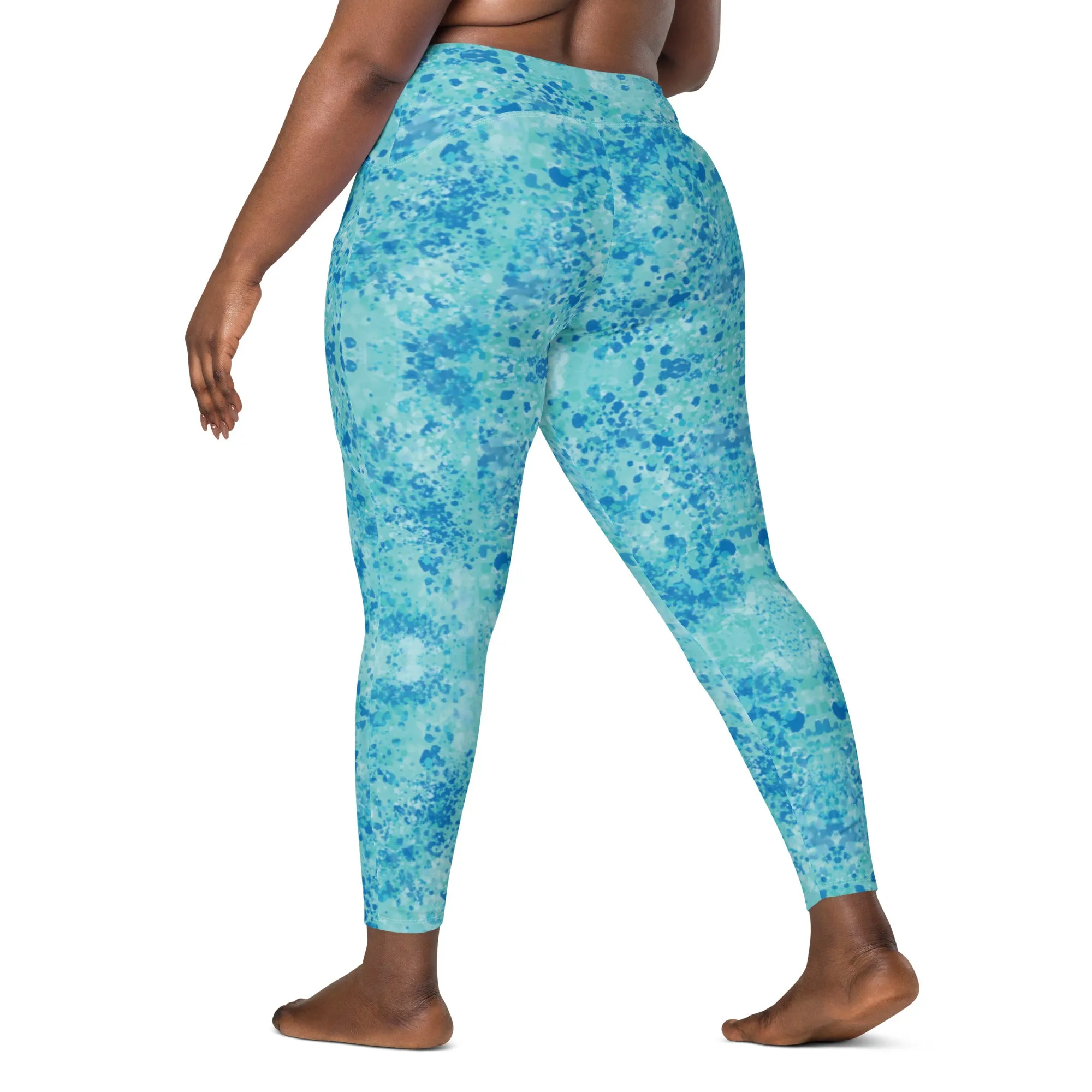 Blue Waters Crossover leggings with pockets