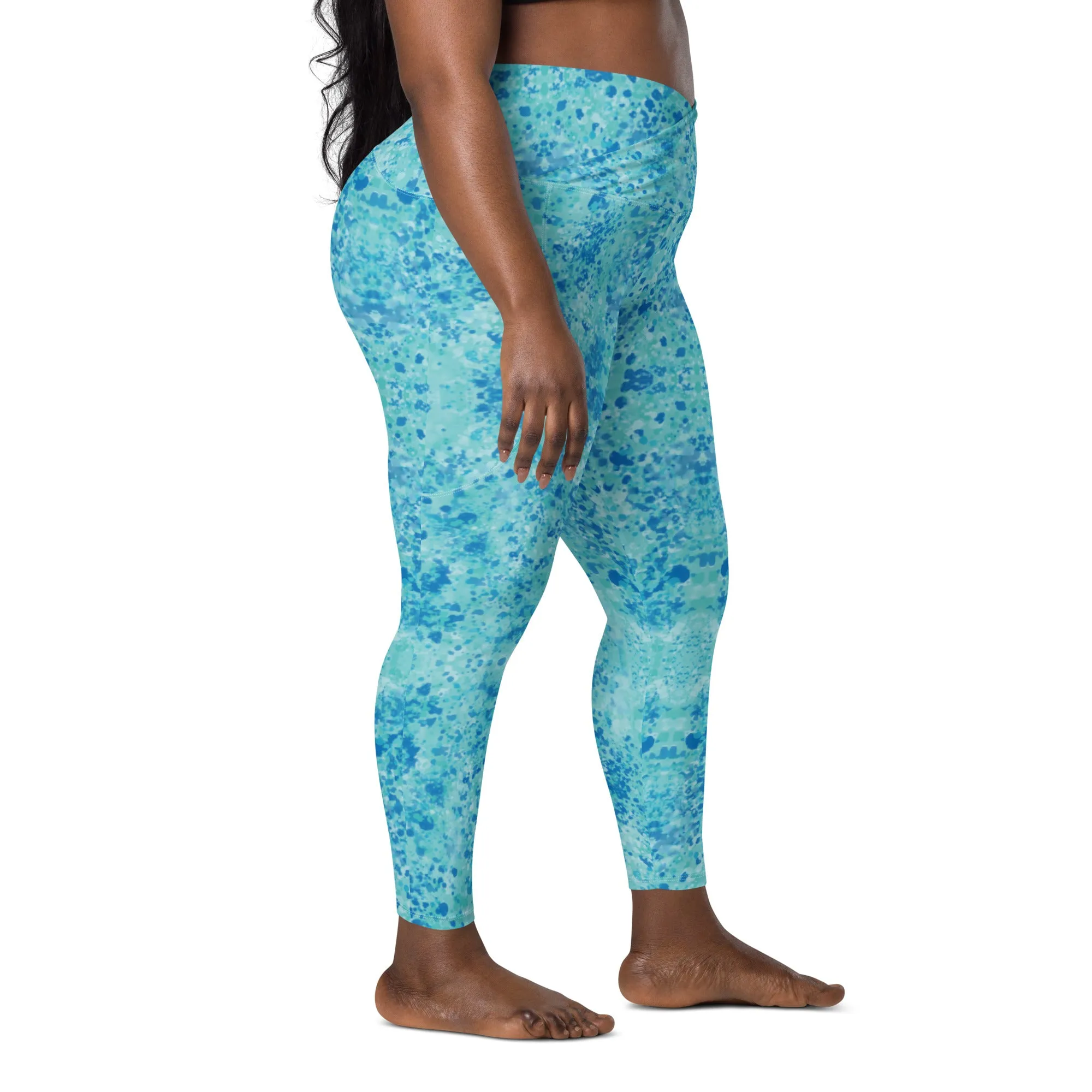 Blue Waters Crossover leggings with pockets