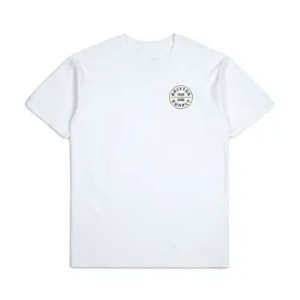 Brixton Oath T-Shirt White Bronze