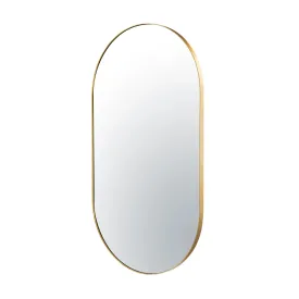 Capsule 434MI22GO 22x40 Oval Mirror - Gold