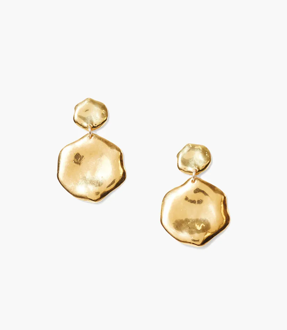 Chan Luu Organic Gold Earrings