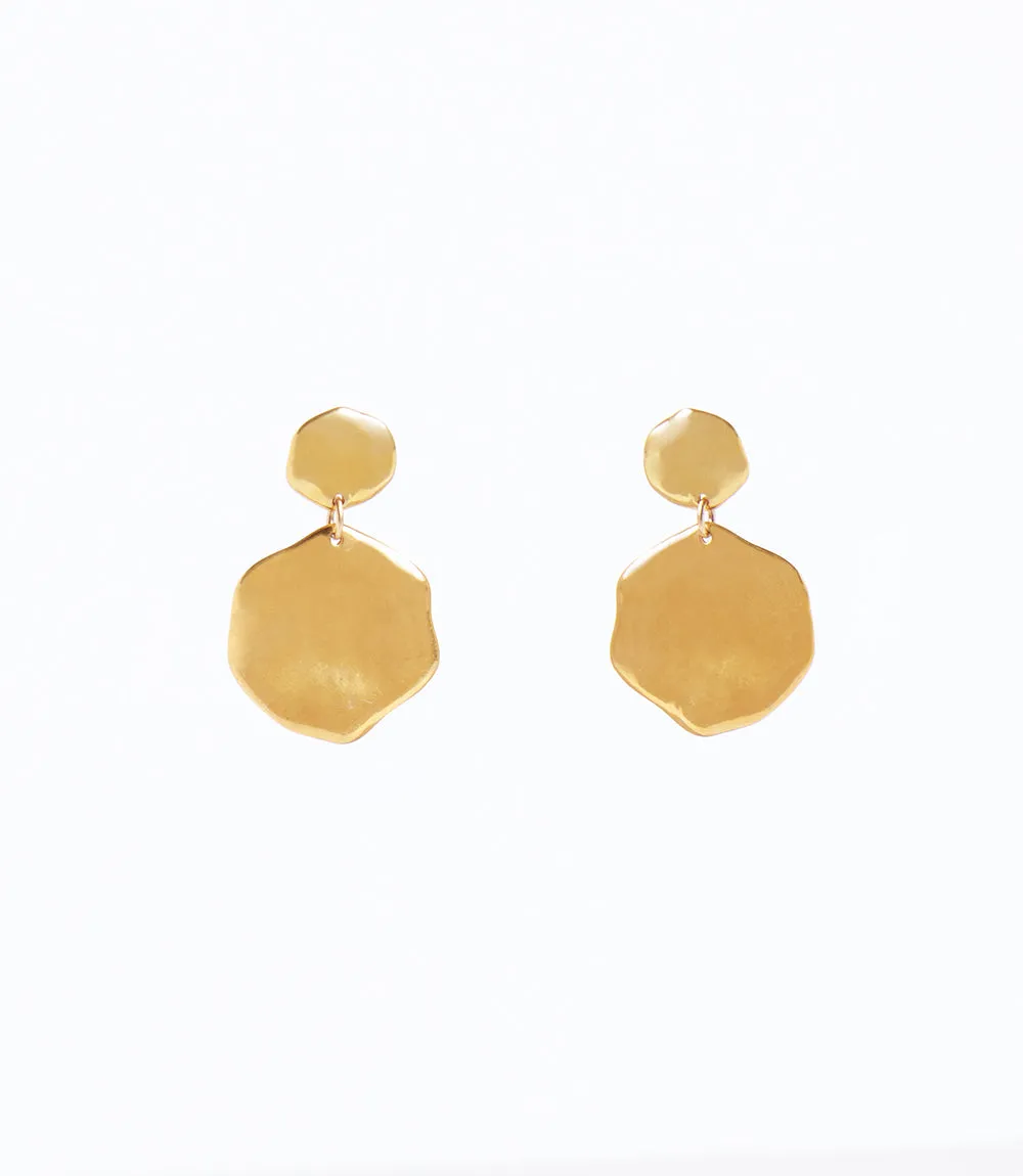 Chan Luu Organic Gold Earrings