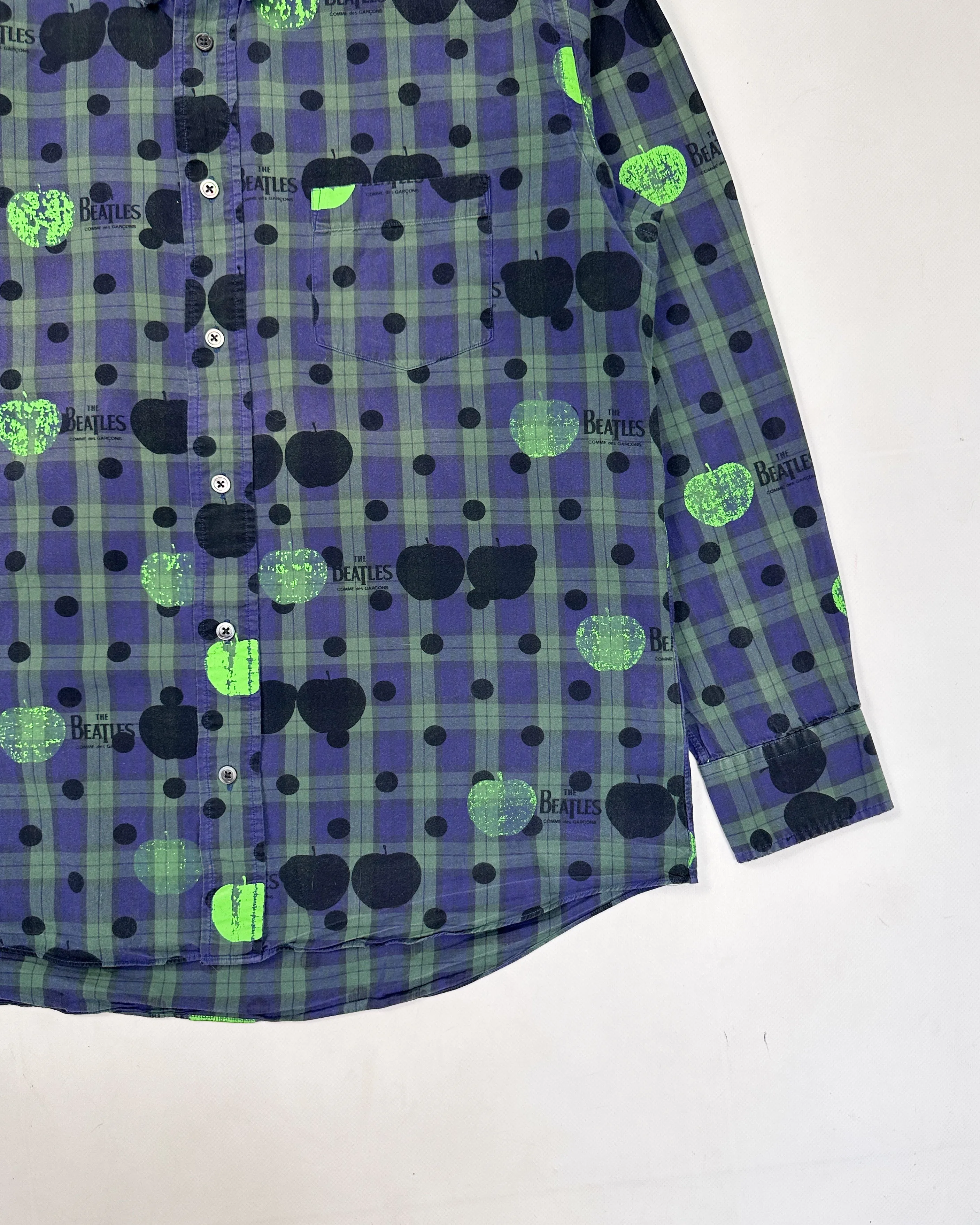 Comme des Garçons X The Beatles Printed Shirt 2012