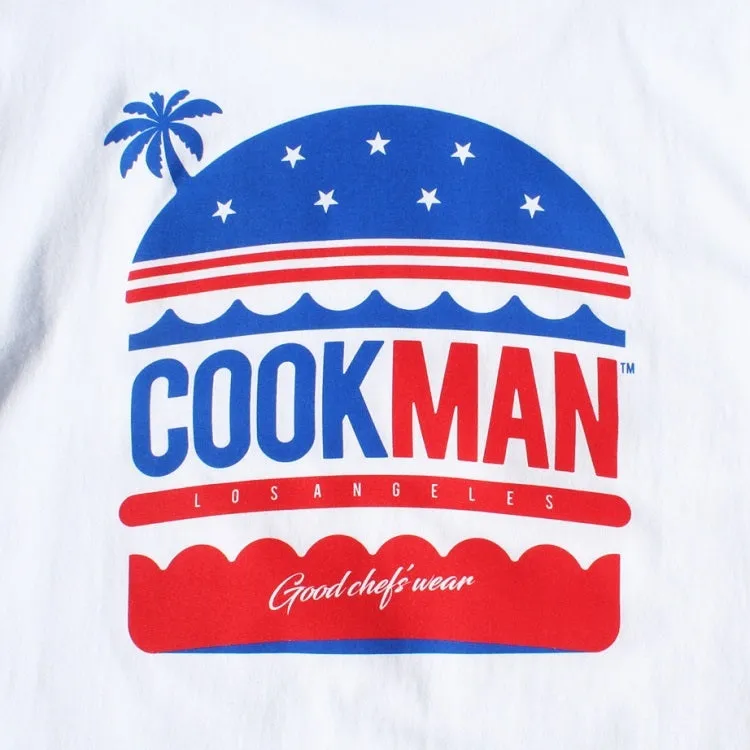 Cookman Tees - L.A. Burger - White