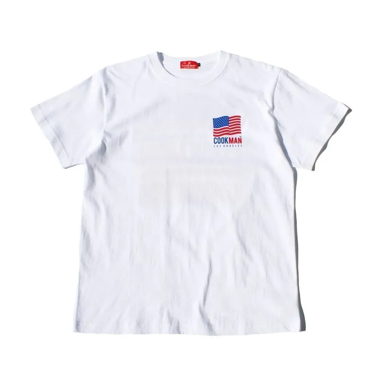 Cookman Tees - L.A. Burger - White