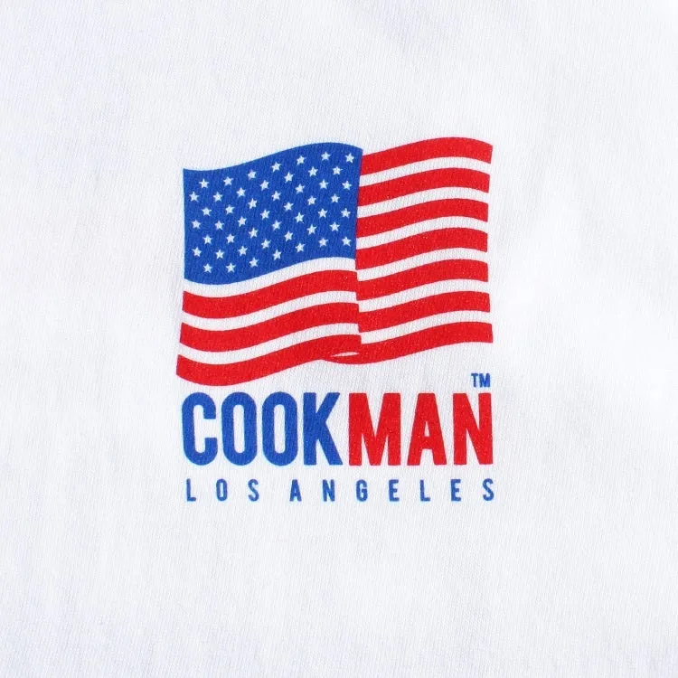 Cookman Tees - L.A. Burger - White