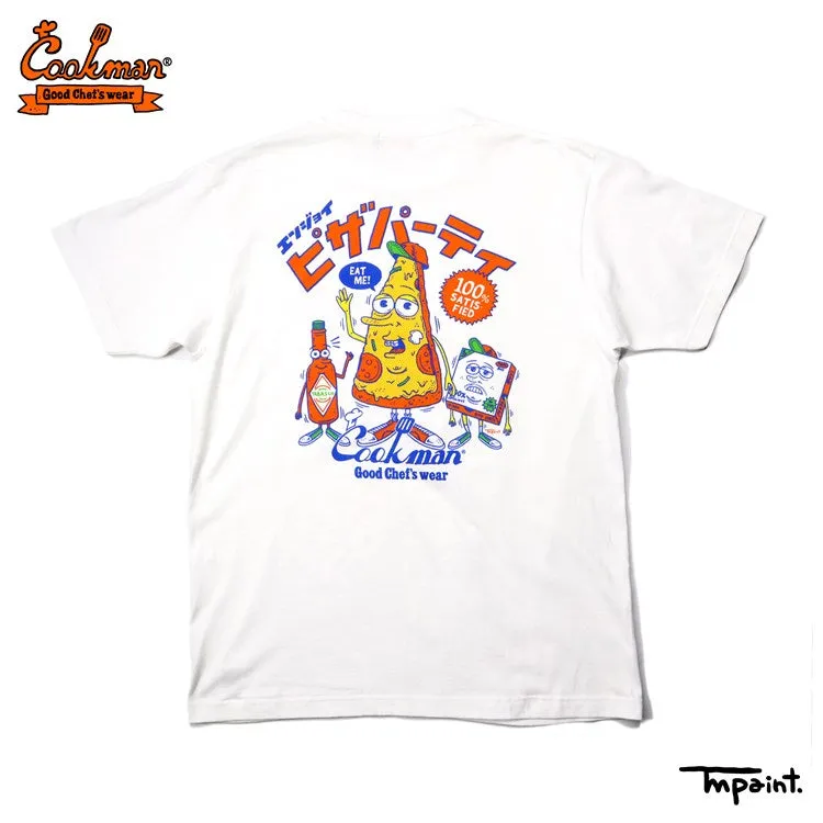 Cookman Tees - TM Paint Pizza Party : White