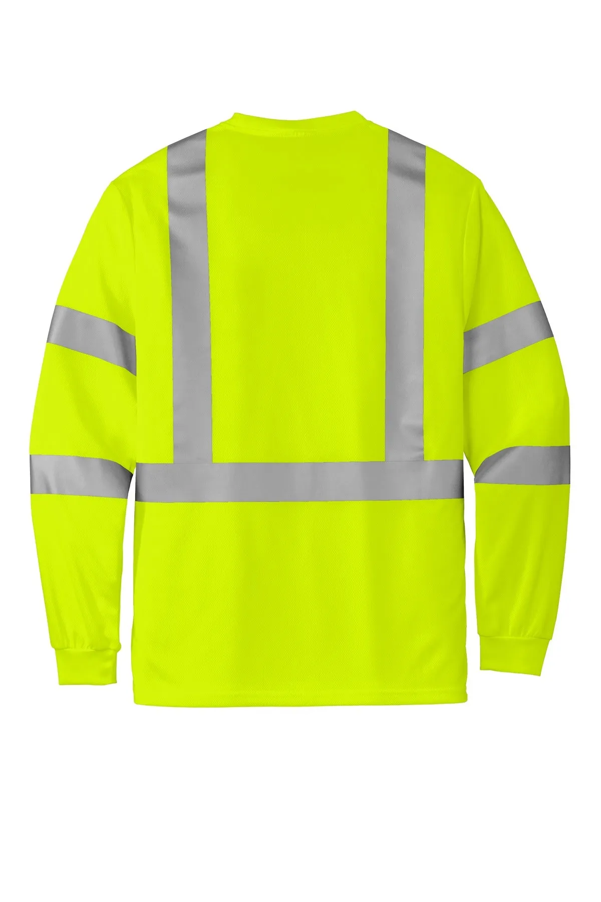 CornerStone ANSI 107 Class 3 Mesh Long Sleeve Tee. CS203