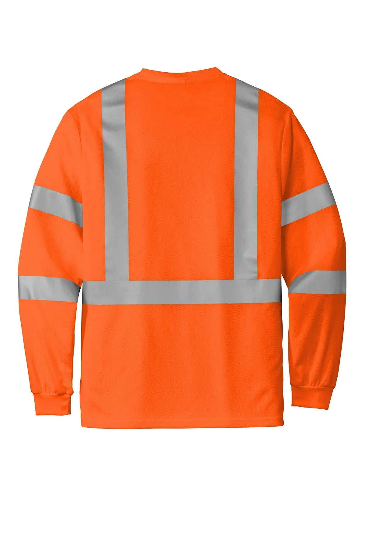 CornerStone ANSI 107 Class 3 Mesh Long Sleeve Tee. CS203