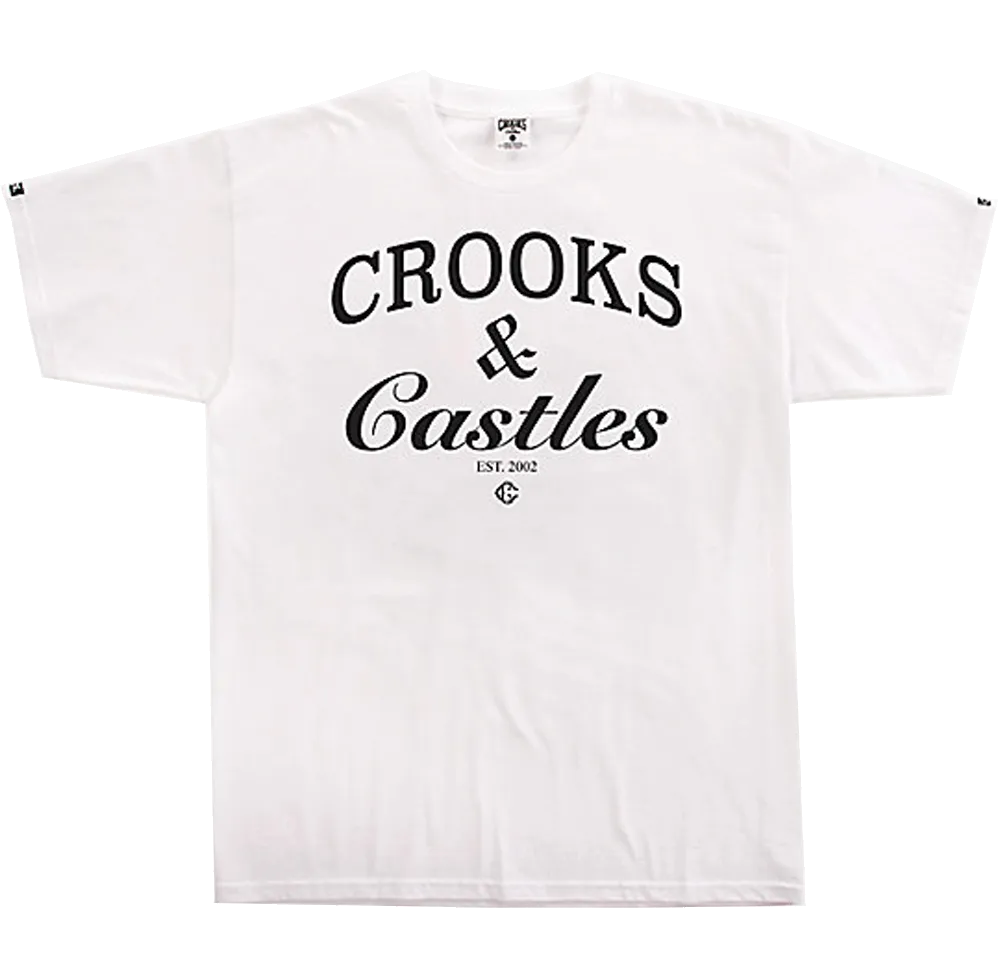 Crooks & Castles Timeless T-shirt White