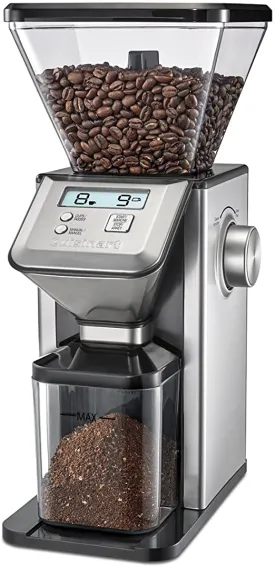 Cuisinart CBM-20C Deluxe Conical Burr Mill Grinder (Silver) (Manufacturer Refurbished)