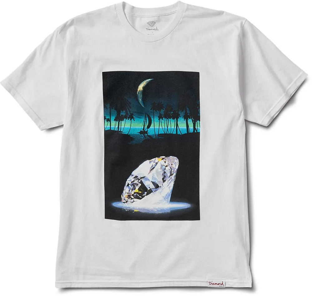 Diamond Supply Co Enchanted  T-shirt White