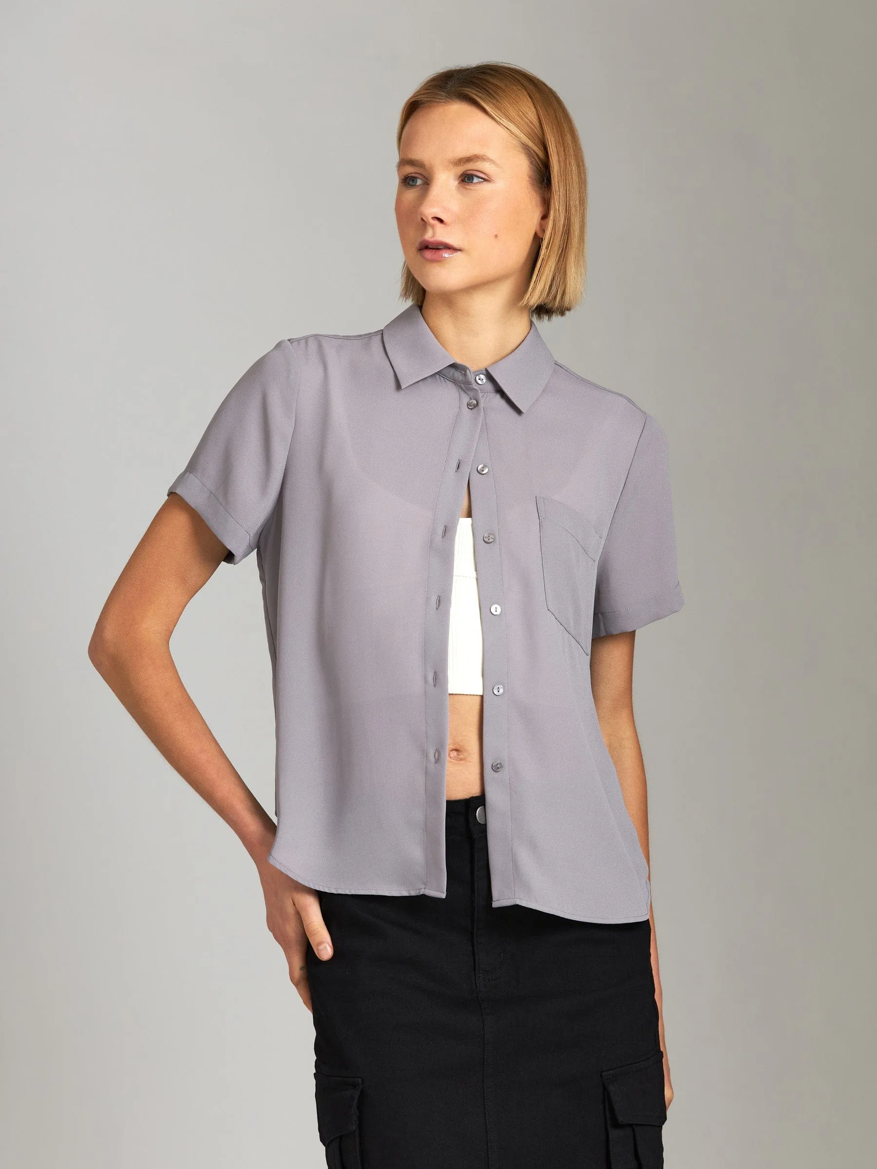 Dobby Karla Relaxed Blouse