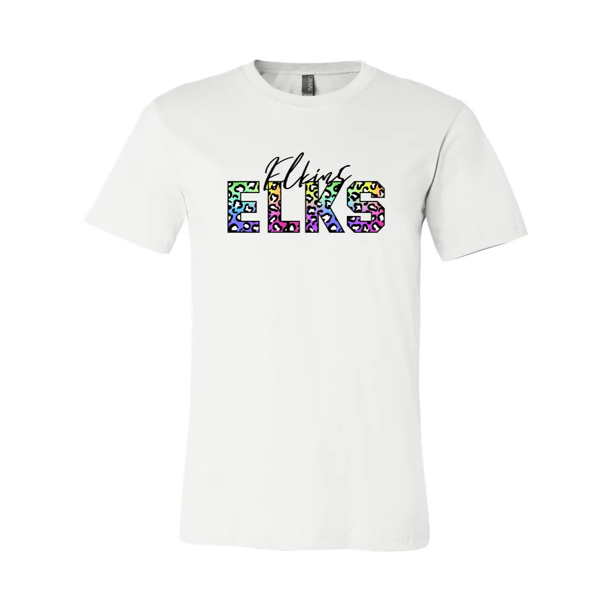 Elks Animal Print Soft Tee