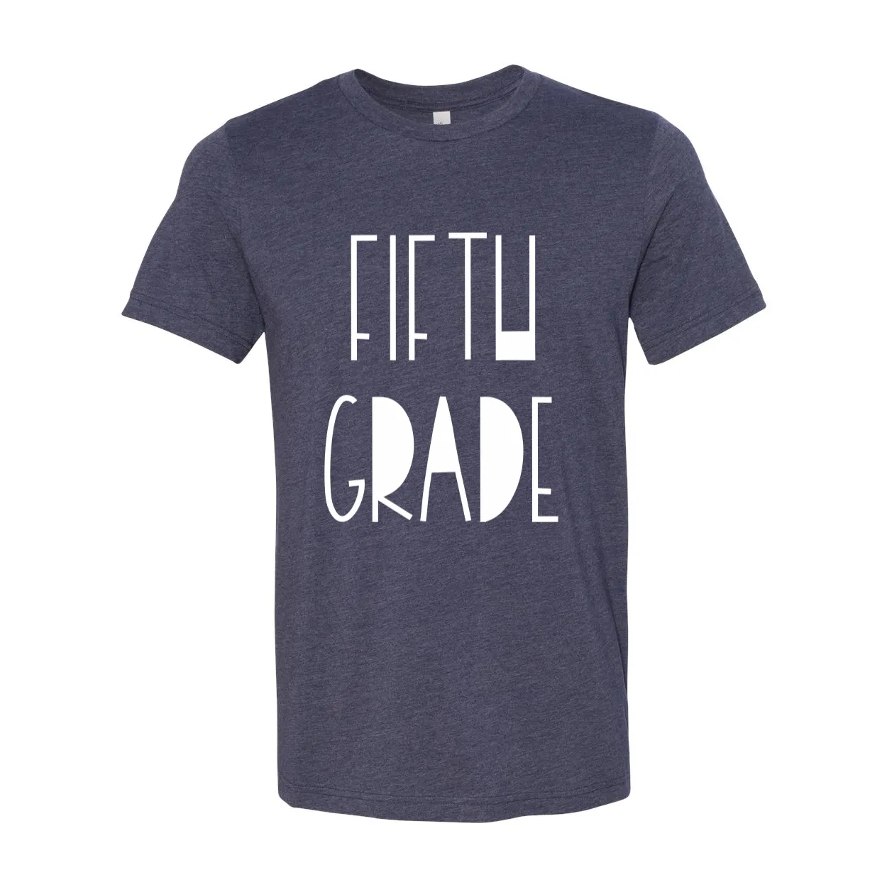 Fifth Grade Funky Font Tee