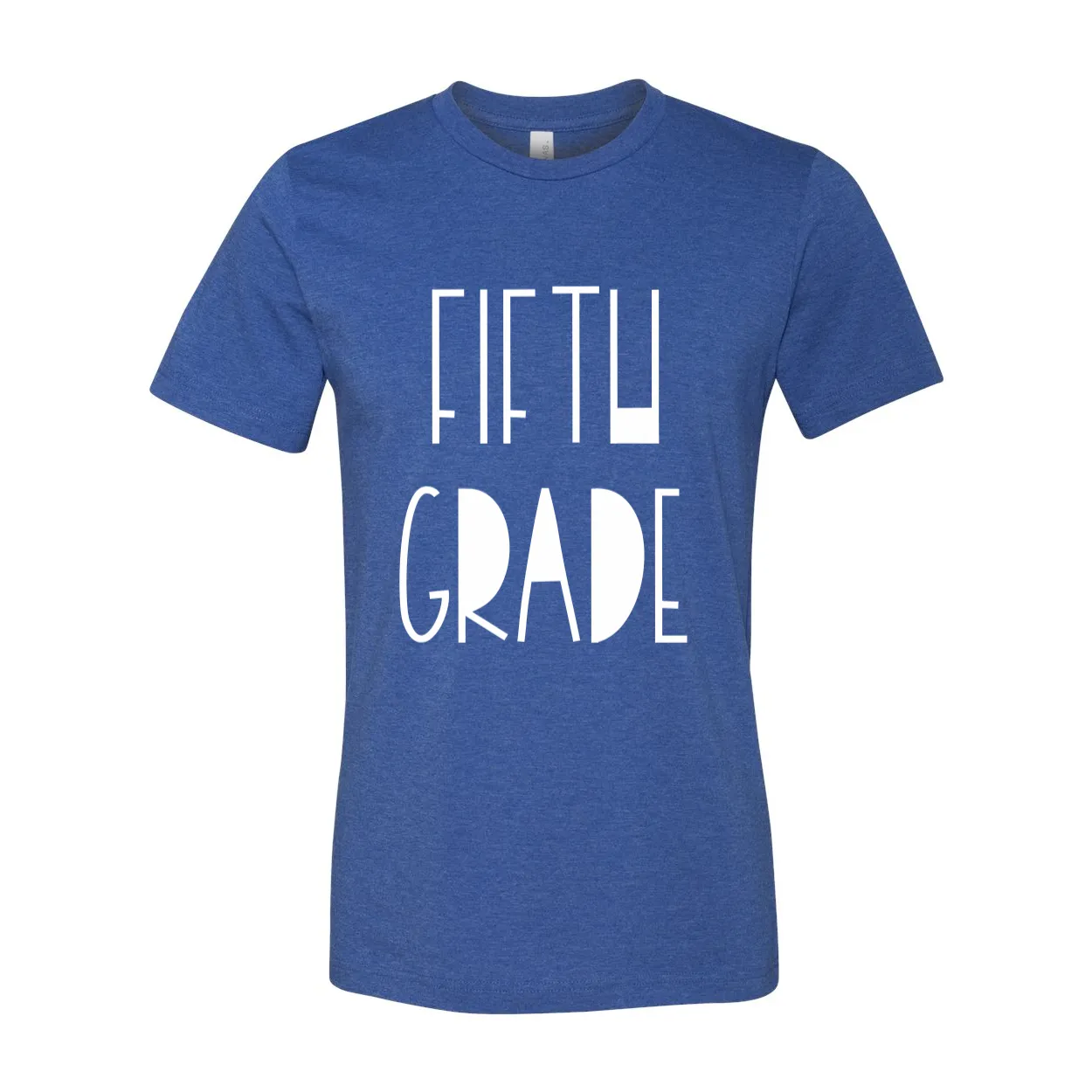 Fifth Grade Funky Font Tee