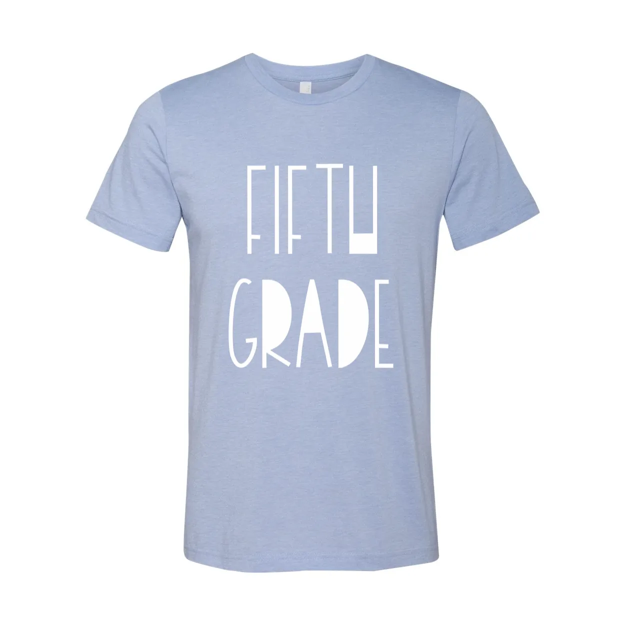 Fifth Grade Funky Font Tee