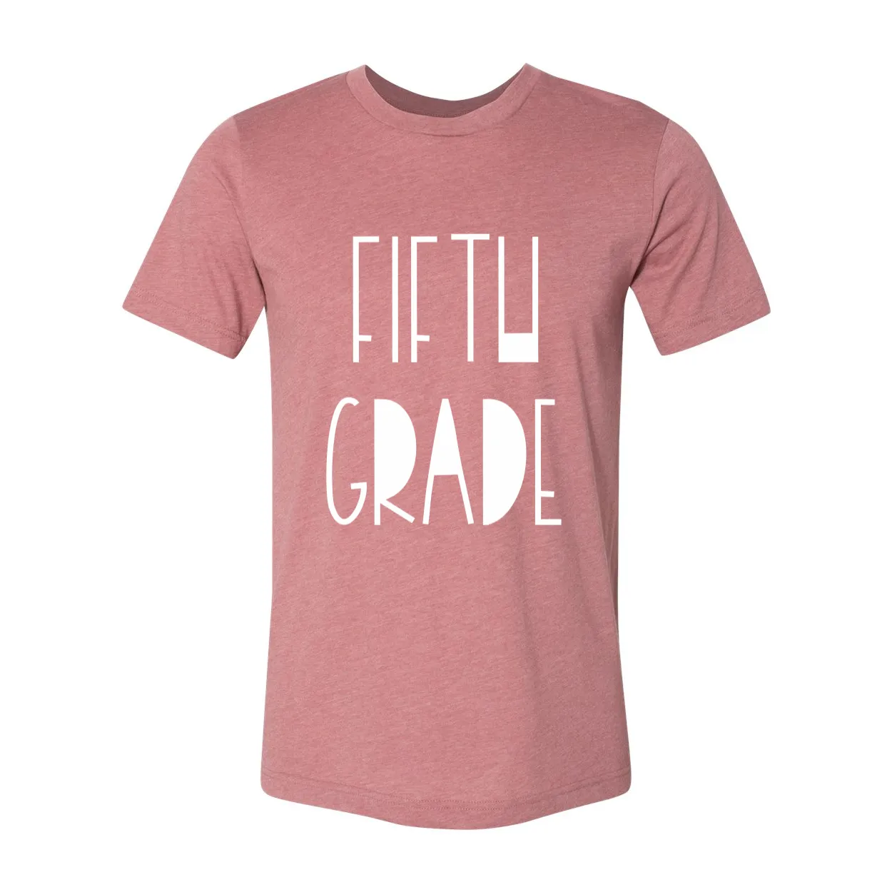 Fifth Grade Funky Font Tee