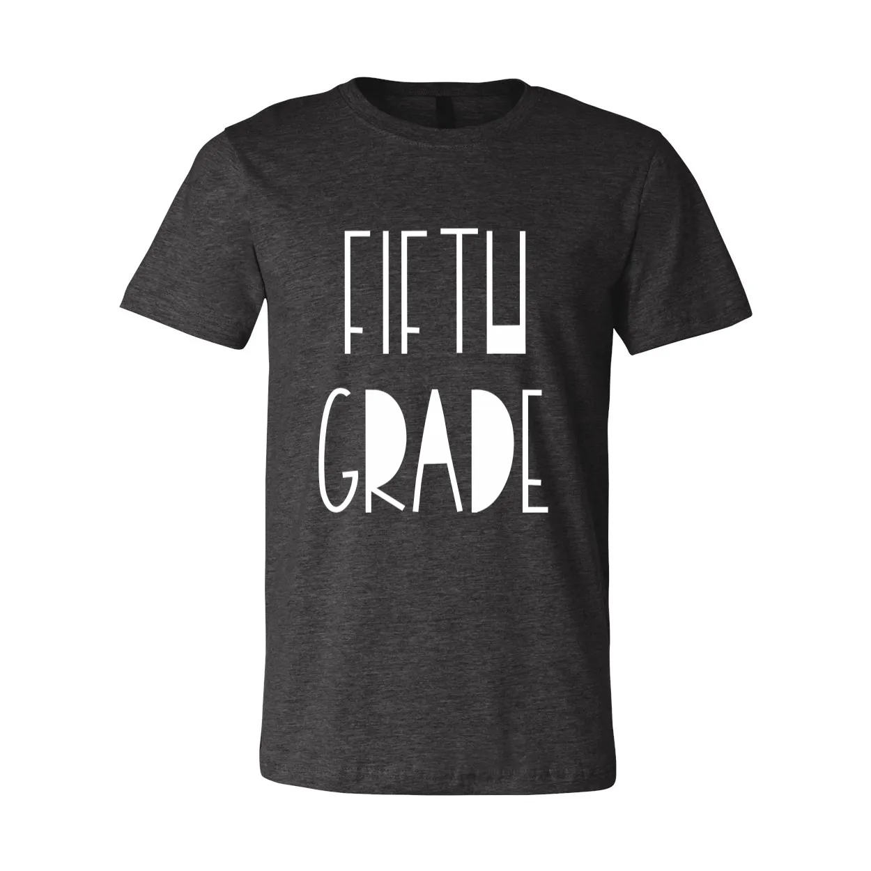 Fifth Grade Funky Font Tee