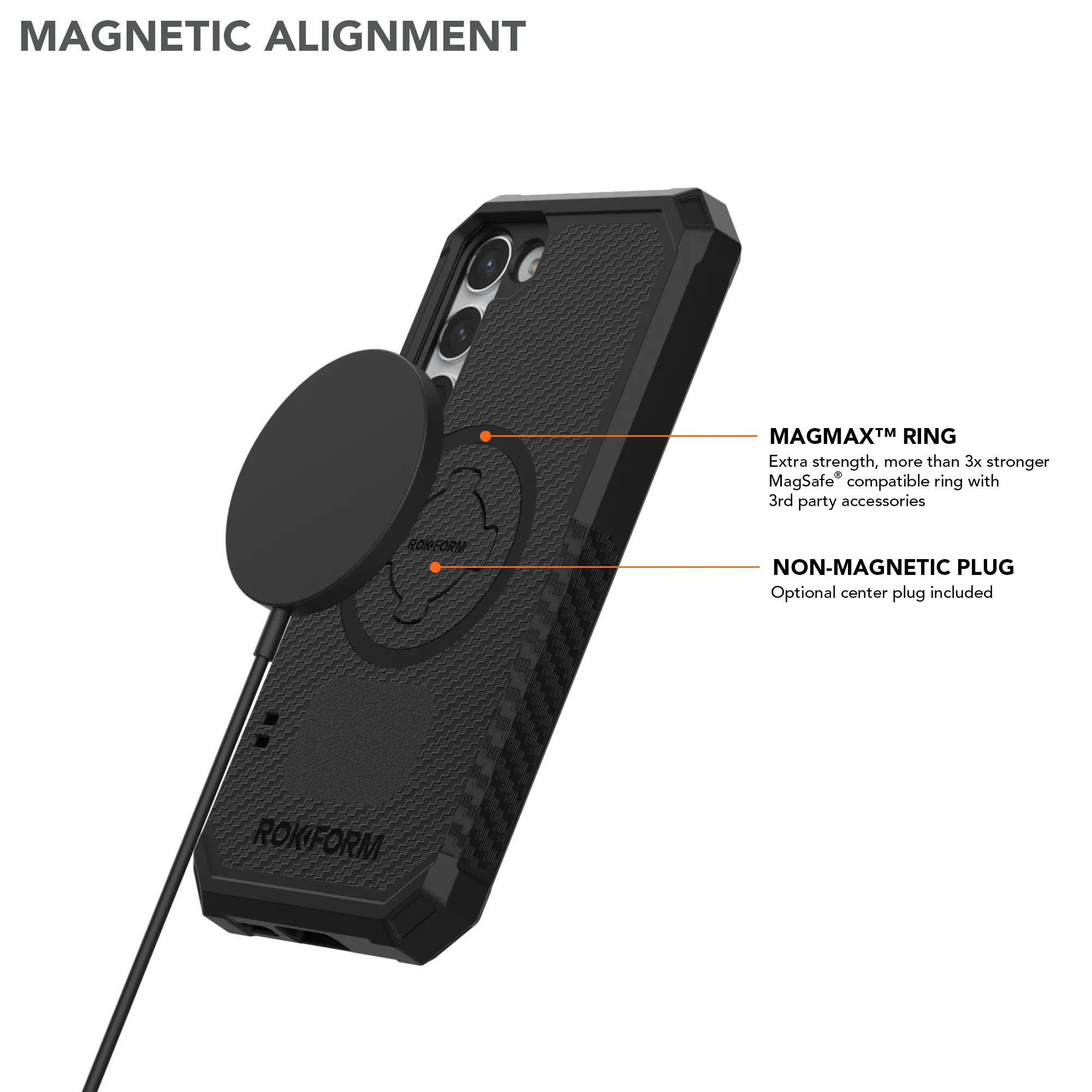 Galaxy S23  Magnetic Rugged Case