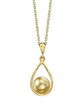 Golden South Sea Pearl Darling Pendant