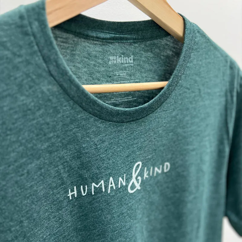 Human&Kind Unisex T-Shirt - Green