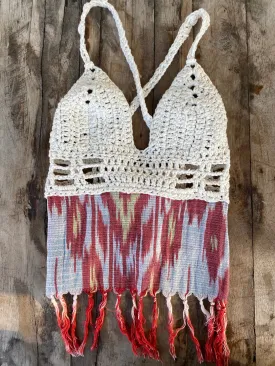 IKAT Crochet Top