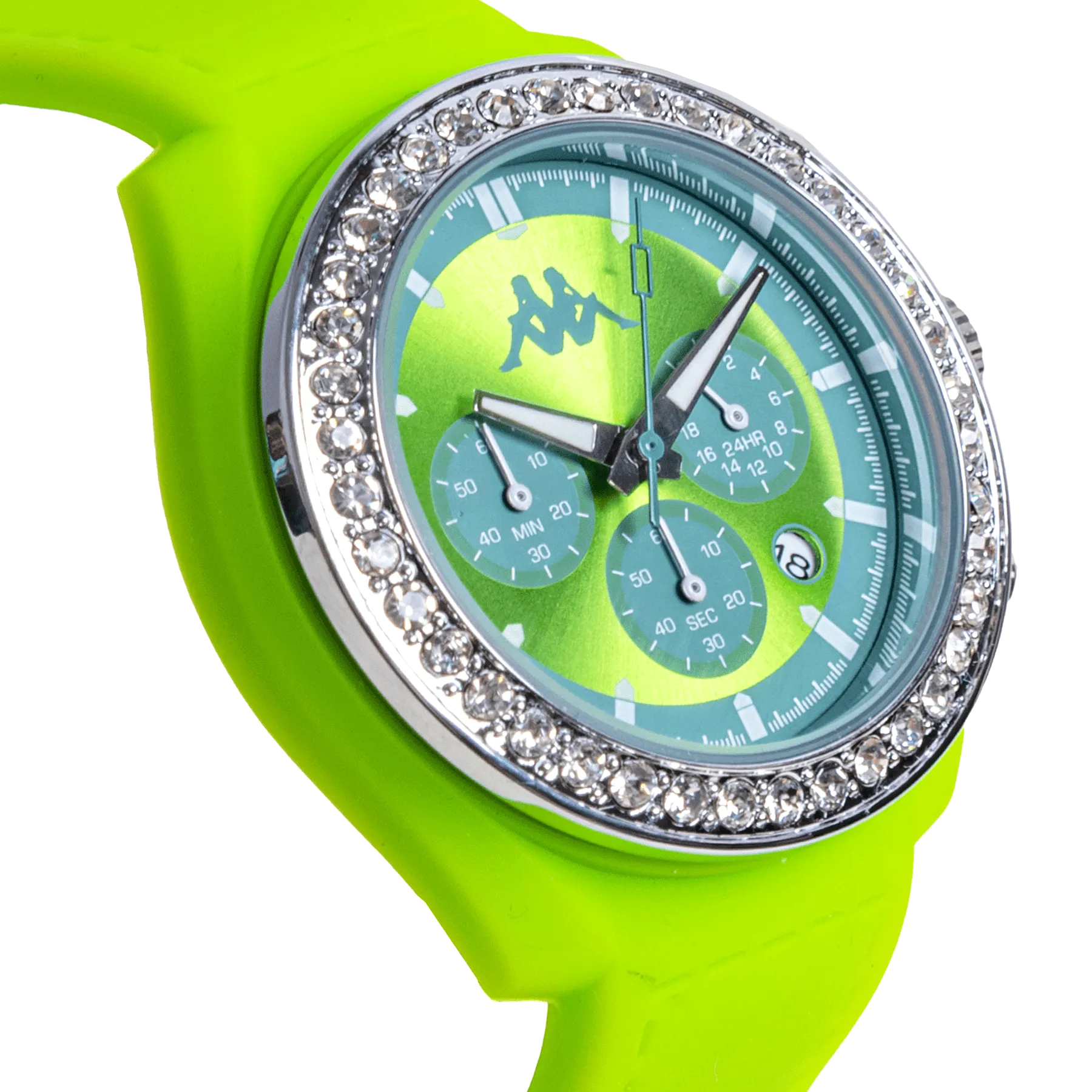 Kappa Rush Gems Verde - 36 mm