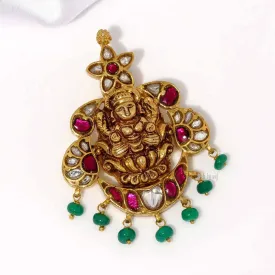 Kundan Nagas Mini Pendant