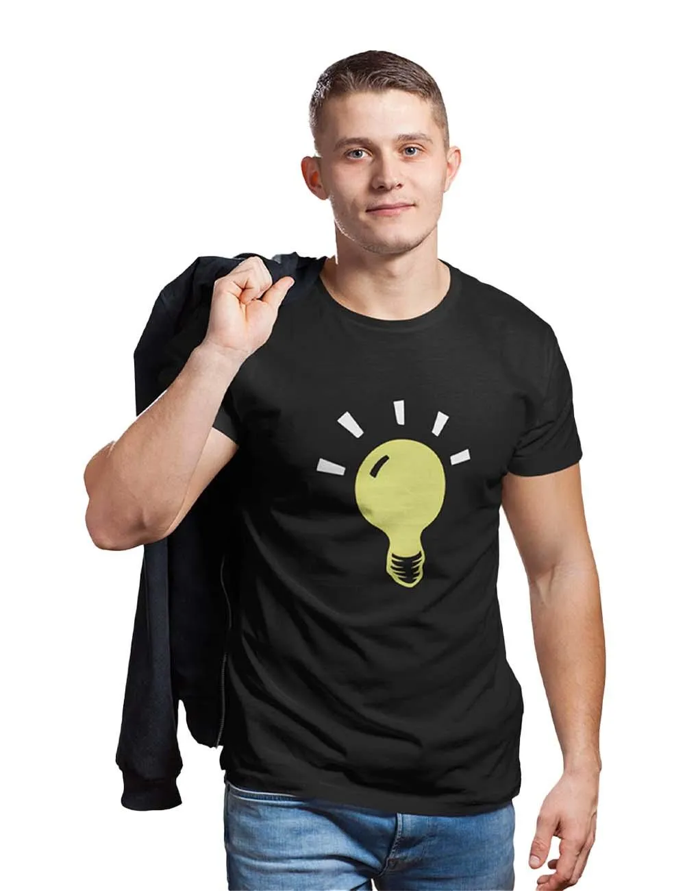 Light Bulb Idea (Black)