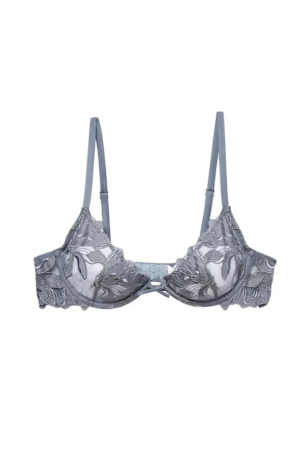 Lily Embroidery Plunge Demi Bra Mr. Grey