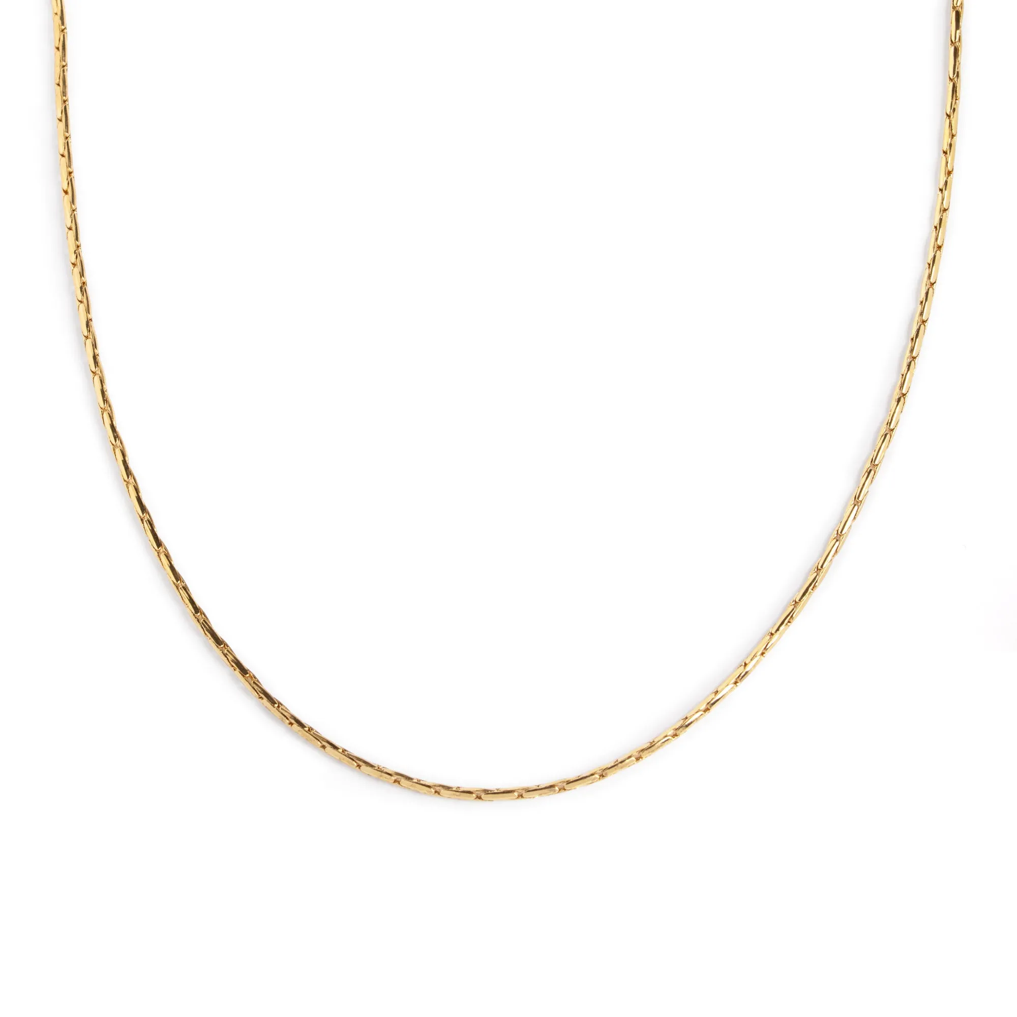 Mamba M Gold Necklace