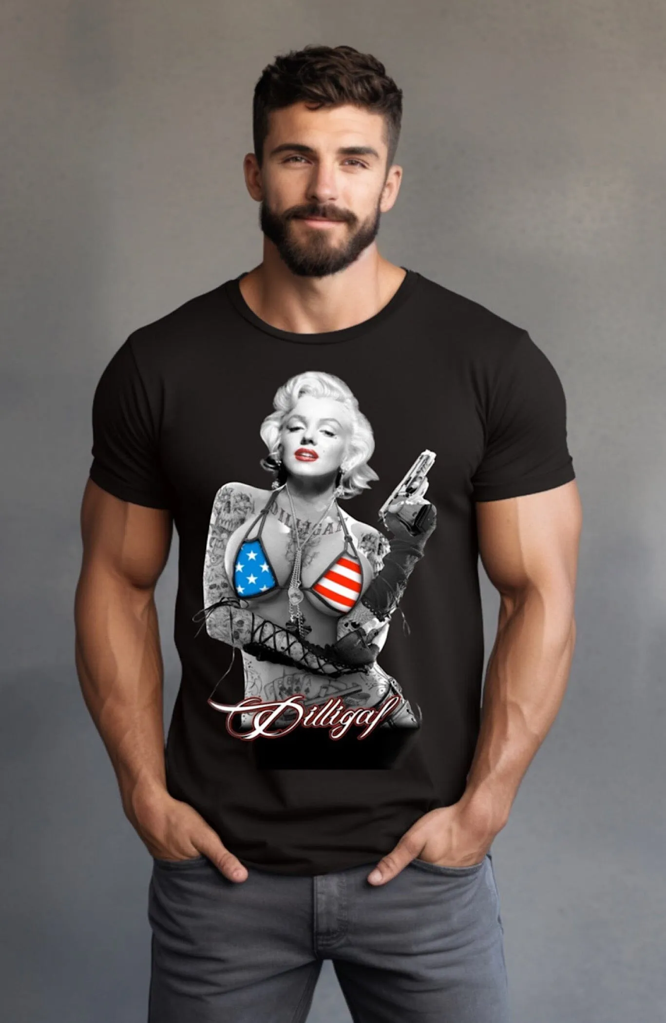 Marilyn usa Tee