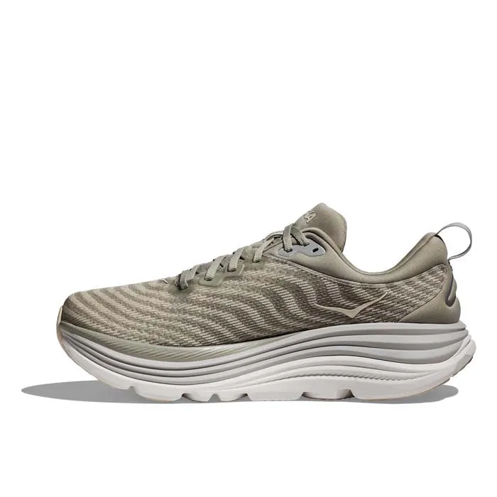 Mens Hoka Gaviota 5 Wide in Barley/Oatmilk