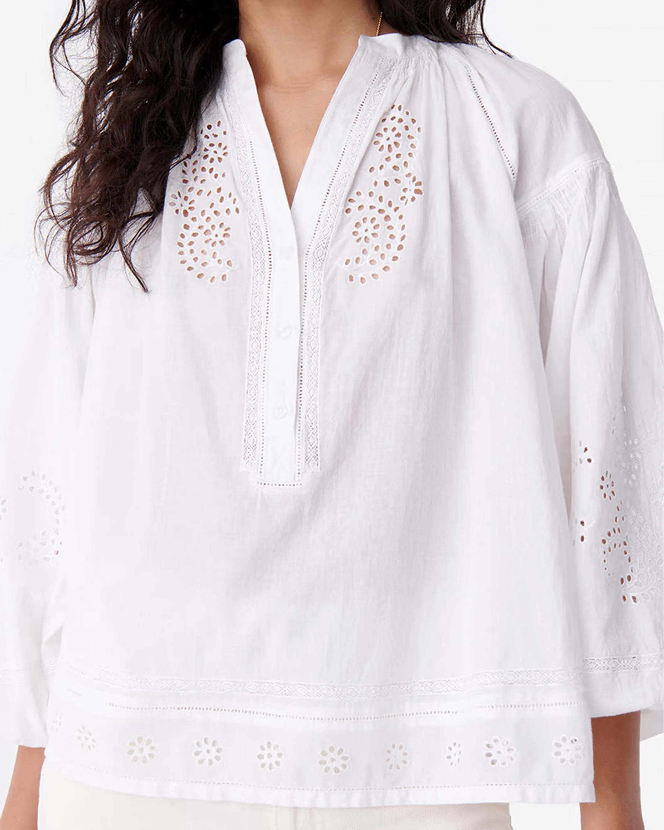 Nipoa Embroidered Blouse