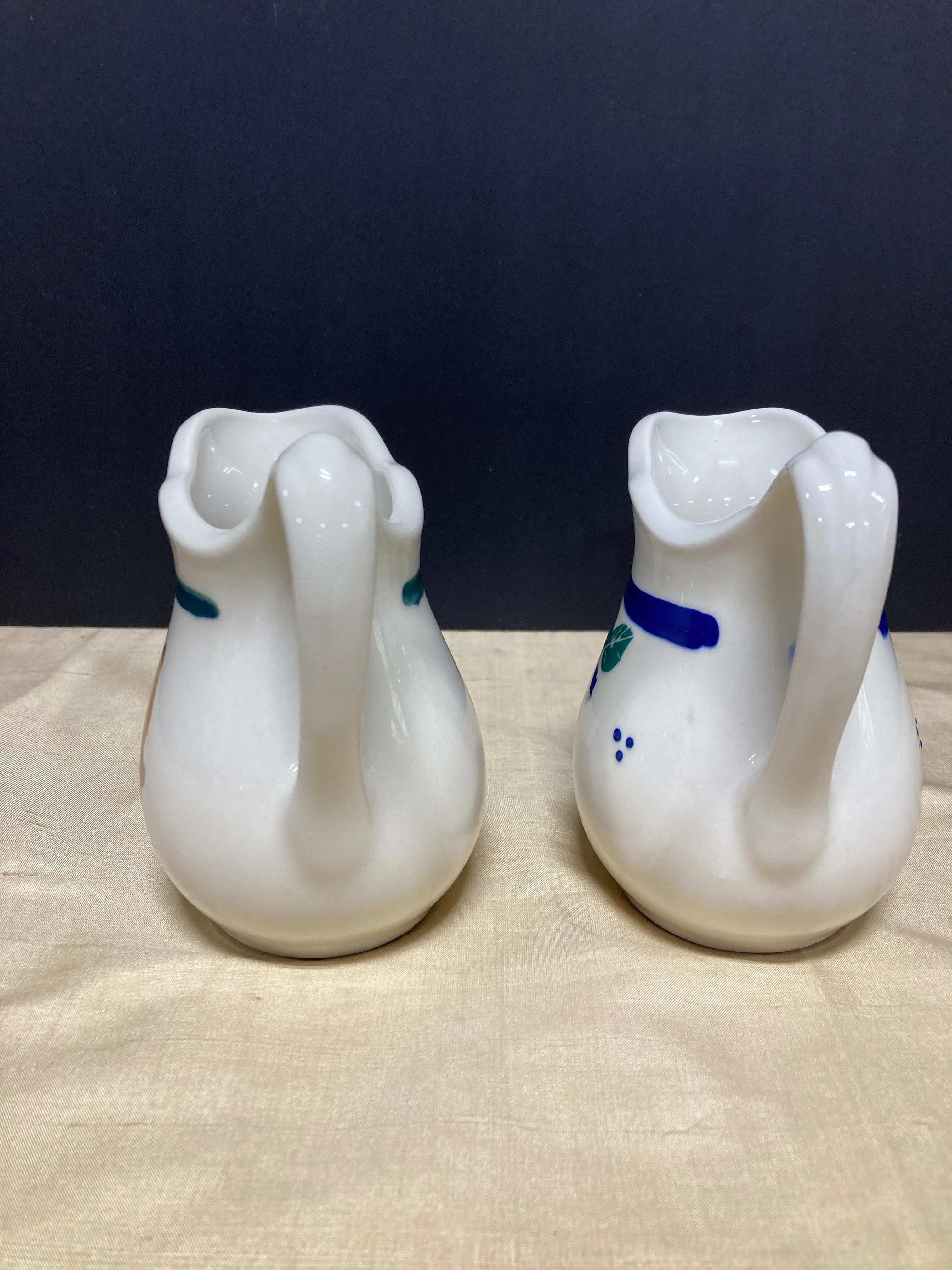 Pair of Hartstone Pottery Creamers