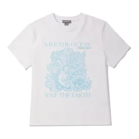 Save The Ocean T-shirt - White